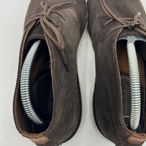 TRASK CHUKKA BROWN SUEDE LEATHER MENS SIZE 10 BOOT